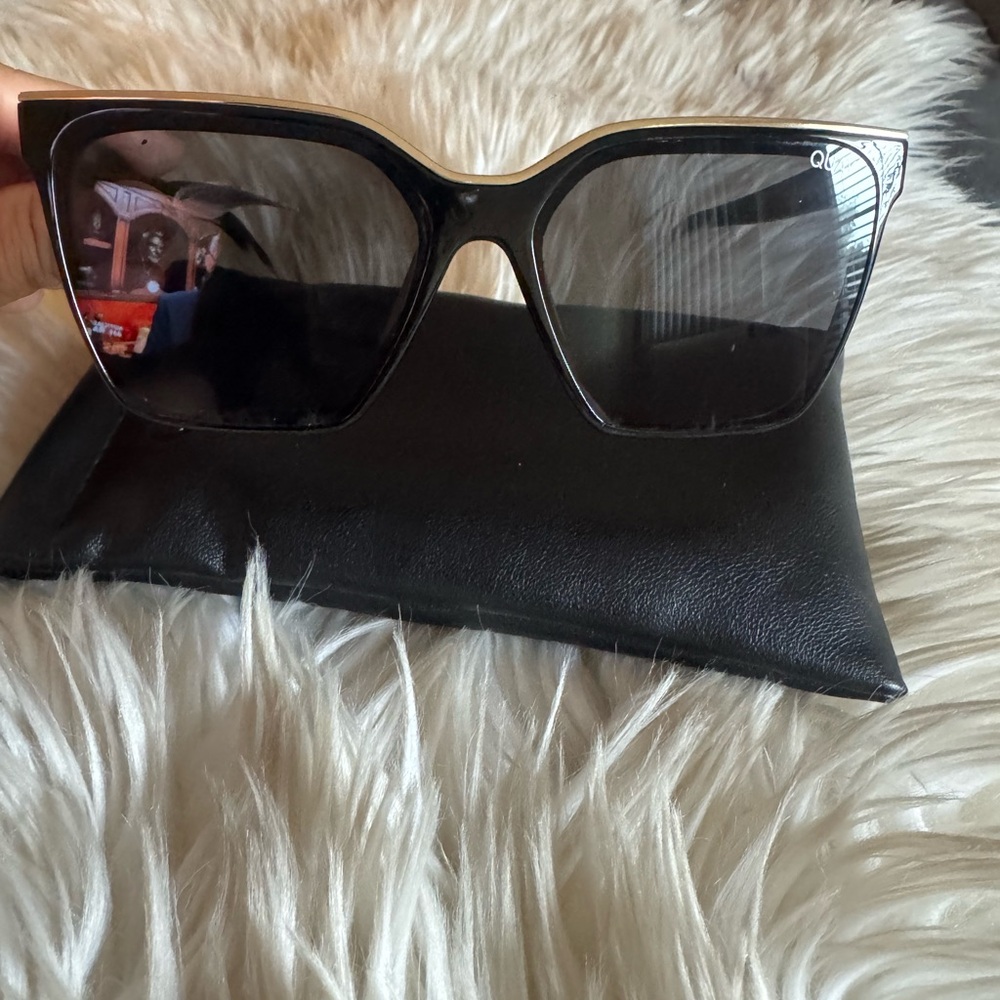 Quay Australia Black Sunglasses